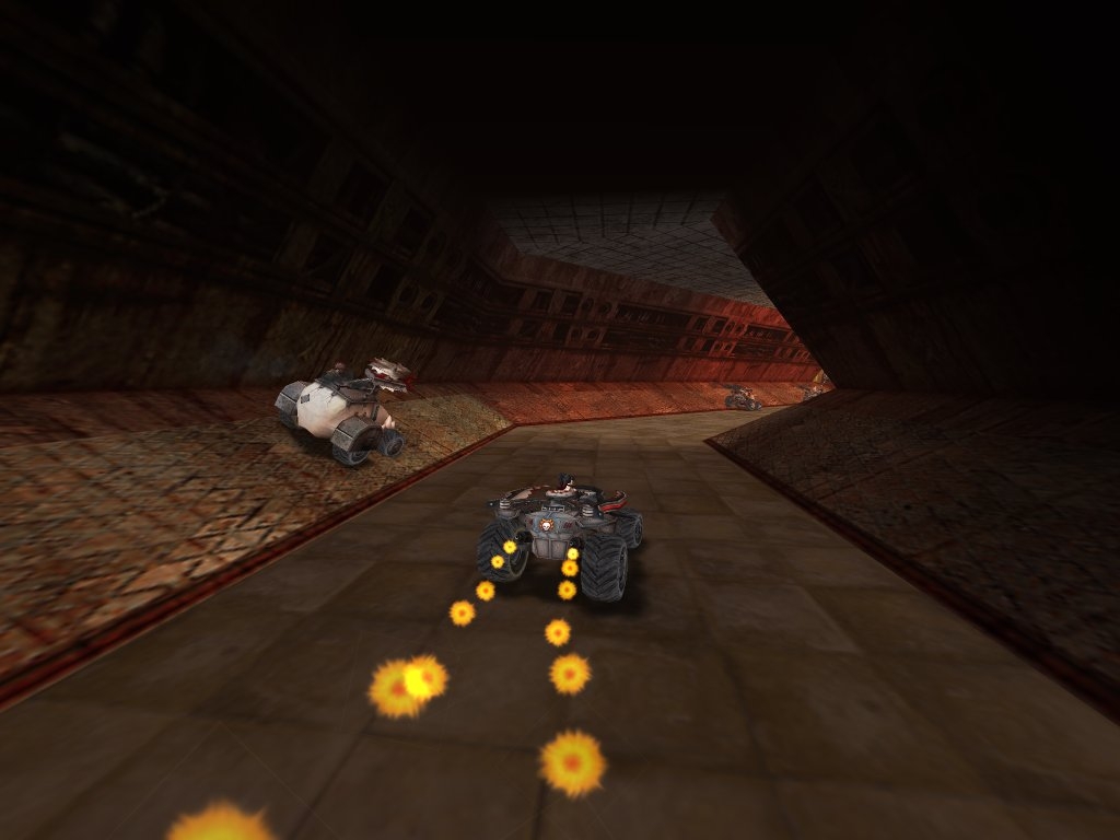 Скриншот из игры Earache Extreme Metal Racing под номером 1