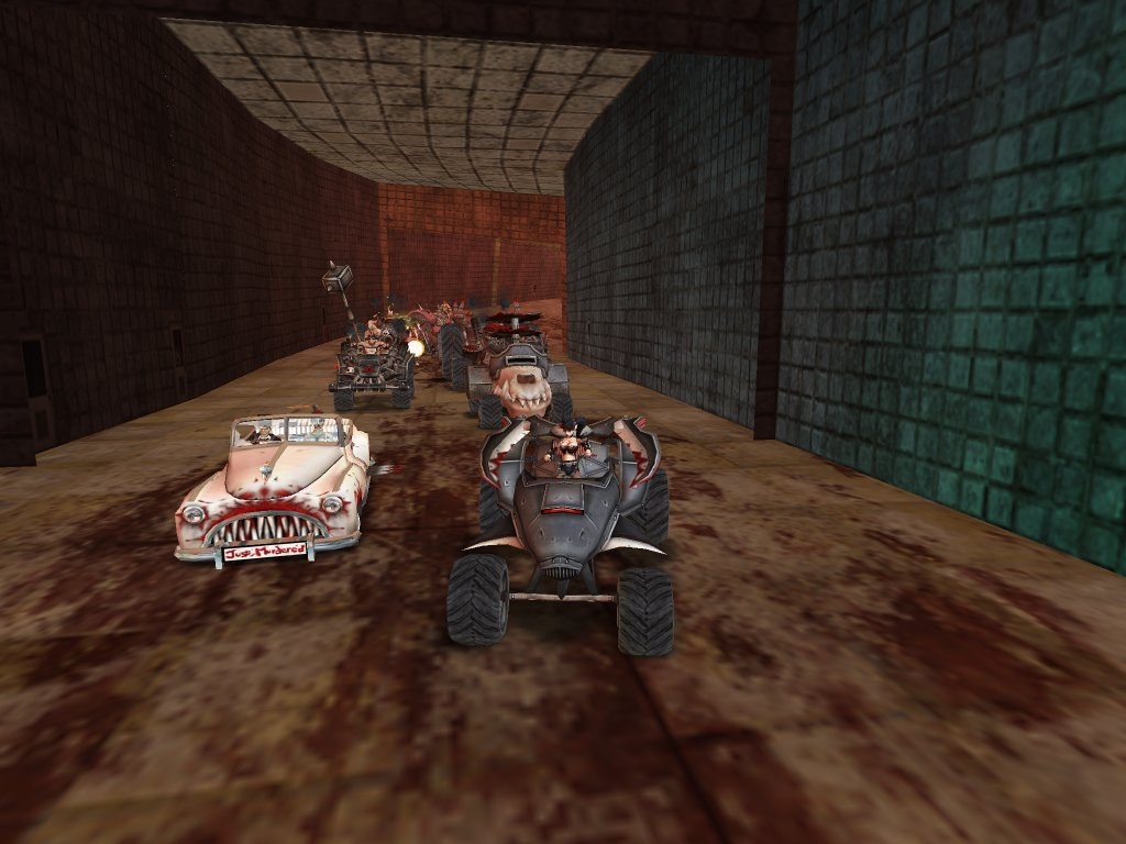 Скриншот из игры Earache Extreme Metal Racing под номером 12