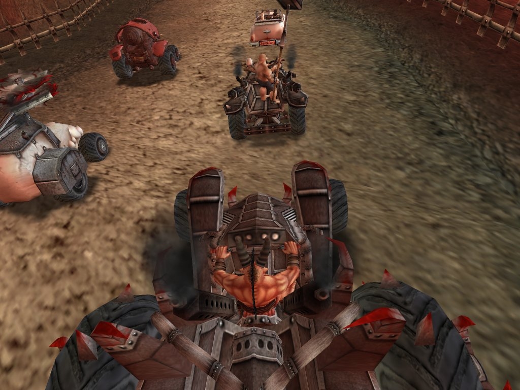 Скриншот из игры Earache Extreme Metal Racing под номером 19