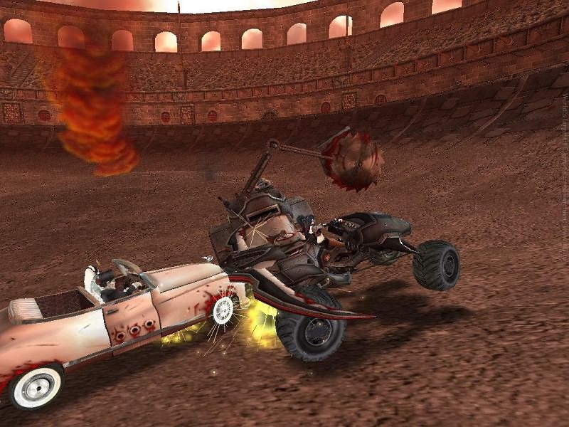 Скриншот из игры Earache Extreme Metal Racing под номером 26