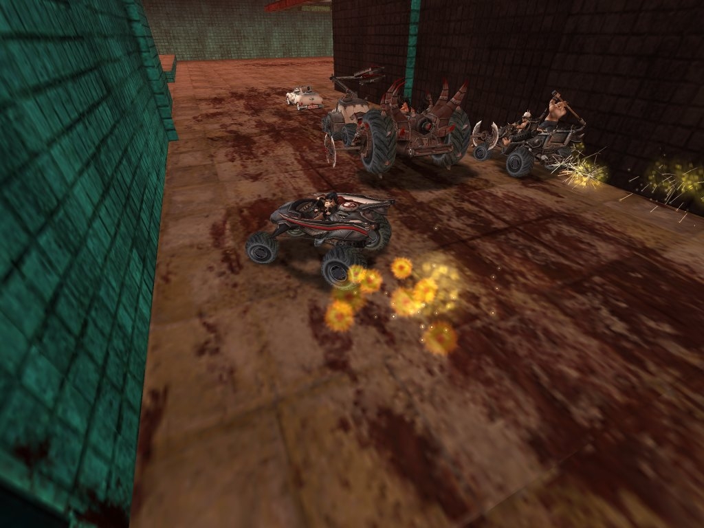 Скриншот из игры Earache Extreme Metal Racing под номером 7