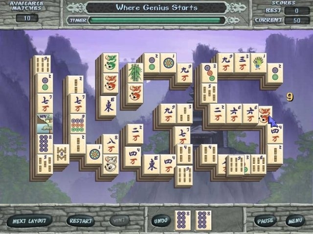 Скриншот из игры Mahjong Quest под номером 10