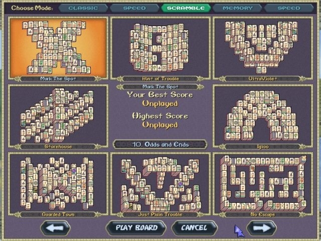 Скриншот из игры Mahjong Quest под номером 6
