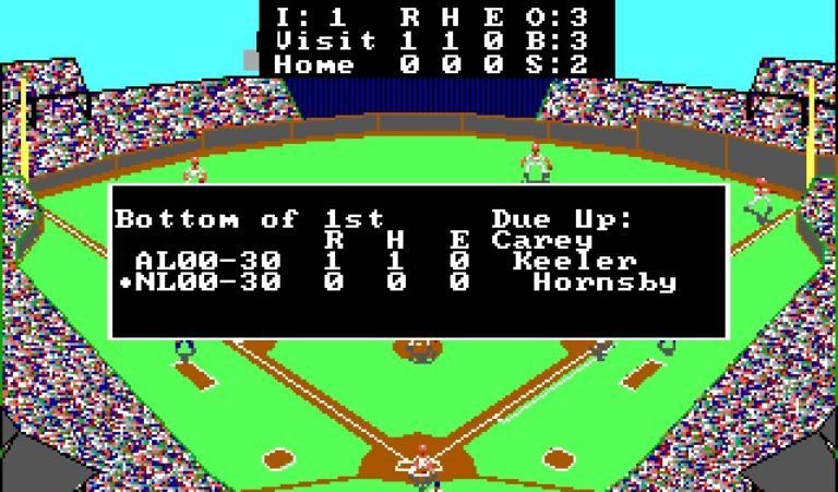 Скриншот из игры Earl Weaver Baseball под номером 1