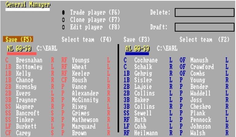 Скриншот из игры Earl Weaver Baseball под номером 11