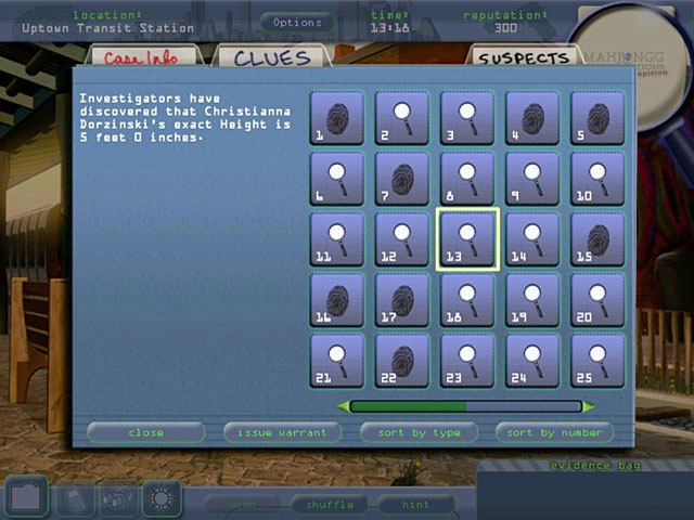 Скриншот из игры Mahjongg Investigations: Under Suspicion под номером 3