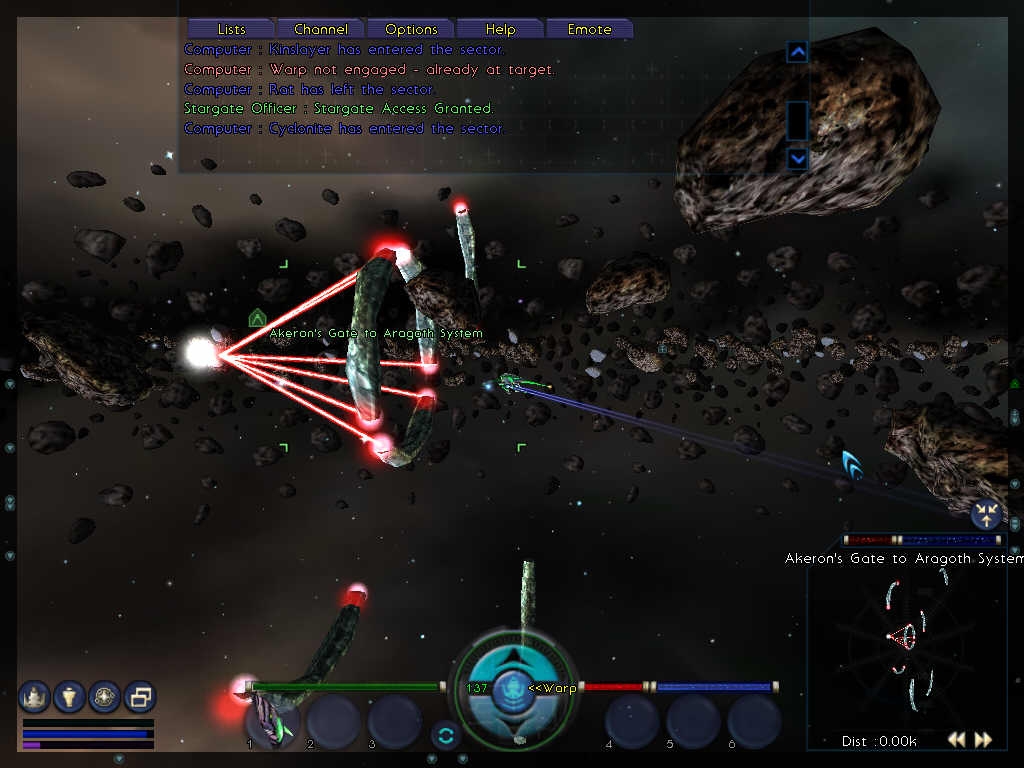 Скриншот из игры Earth & Beyond под номером 9