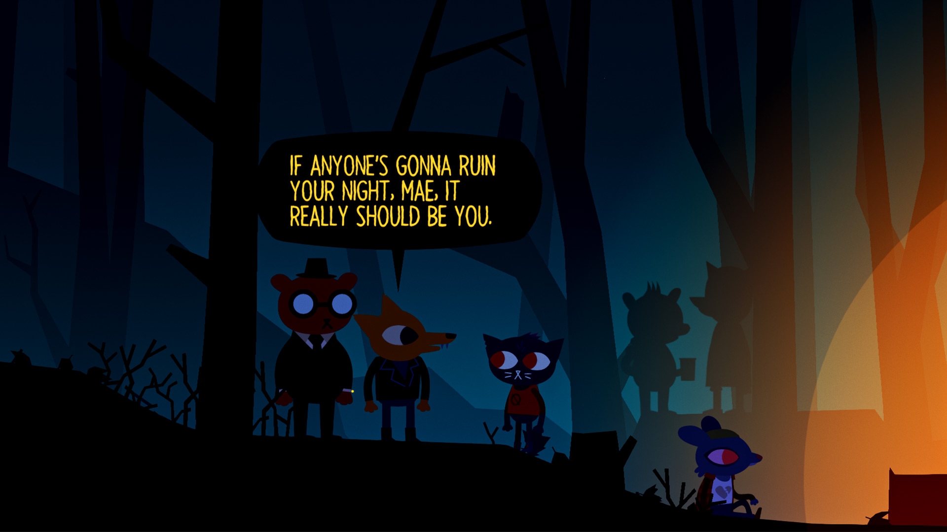 Скриншот из игры Night in the Woods под номером 6