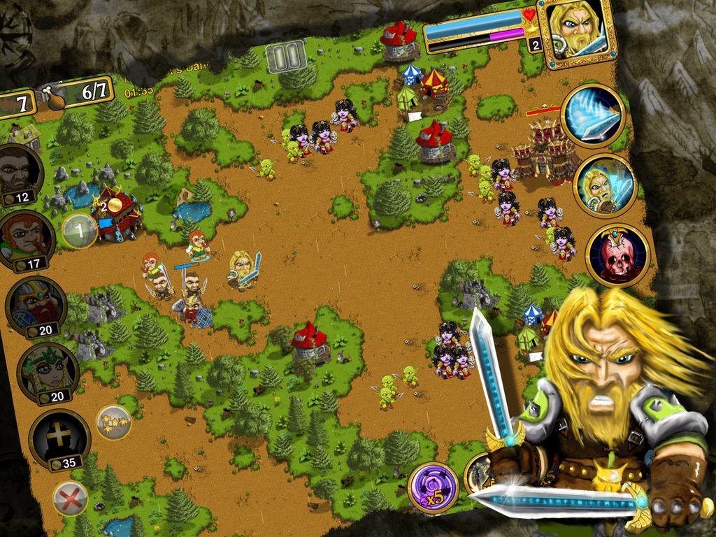 Скриншот из игры Warlords RTS под номером 1