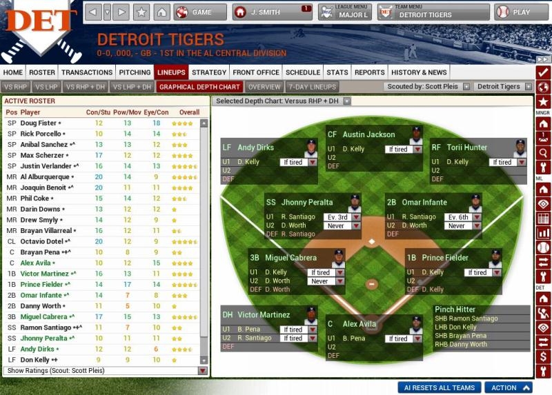 Скриншот из игры Out of the Park Baseball 14 под номером 13