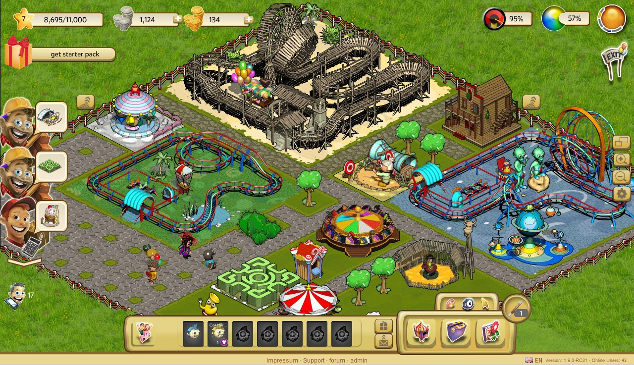 Скриншот из игры Coasterado под номером 4