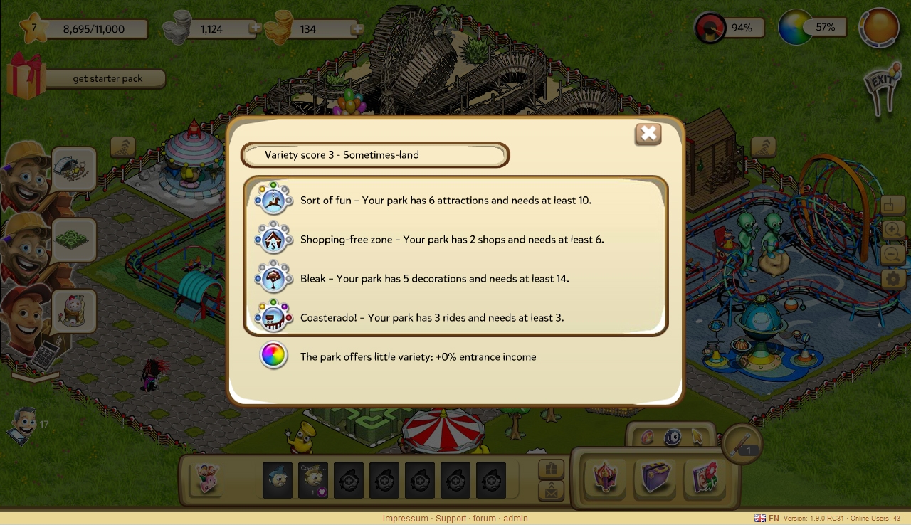 Скриншот из игры Coasterado под номером 6