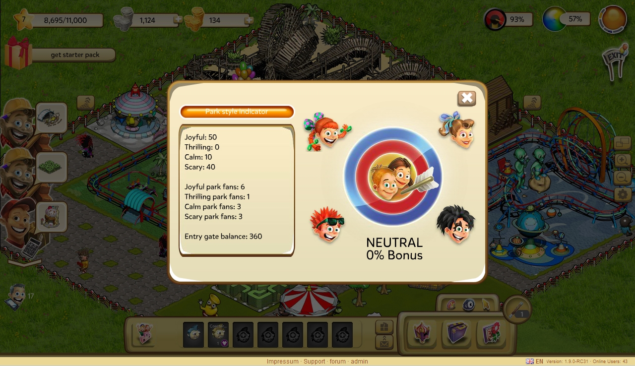 Скриншот из игры Coasterado под номером 9