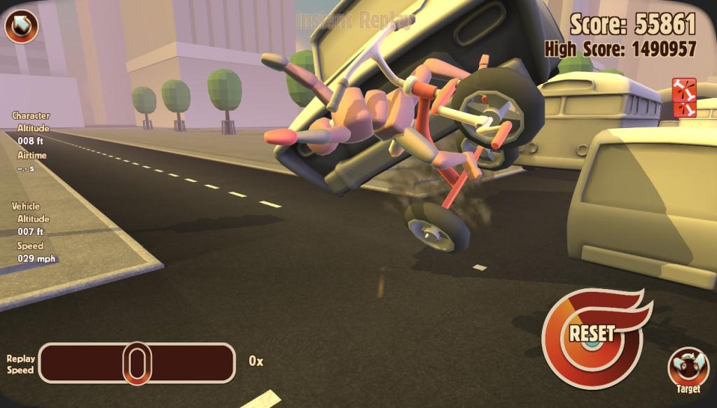 Скриншот из игры Turbo Dismount под номером 11