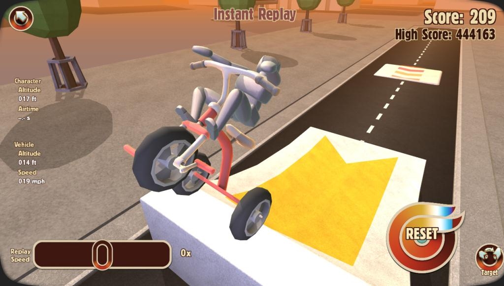 Скриншот из игры Turbo Dismount под номером 6