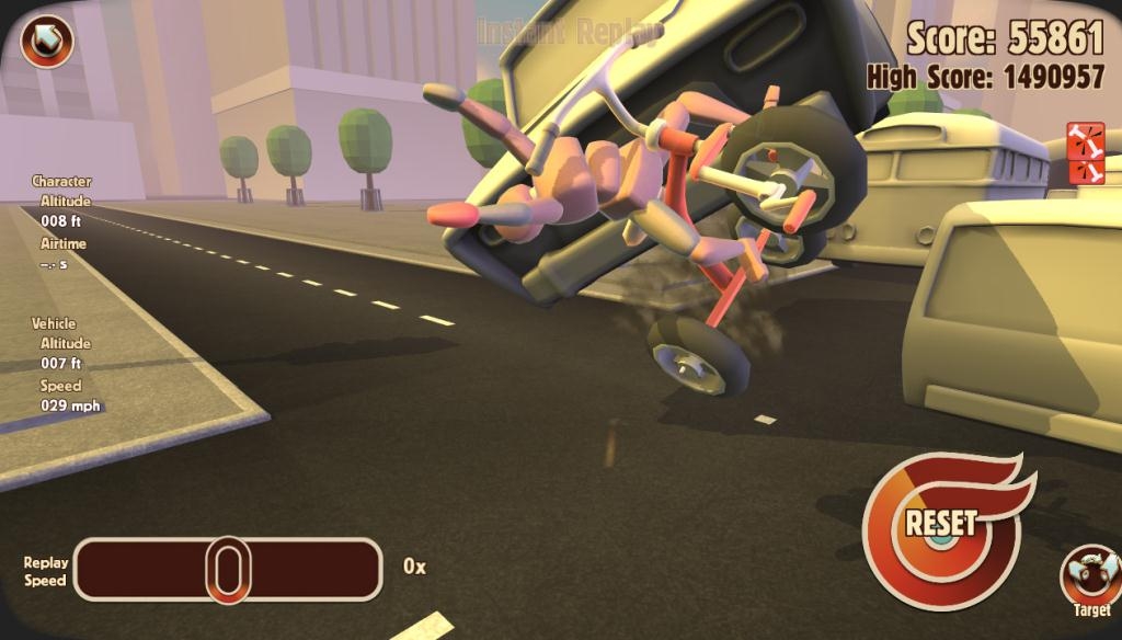 Скриншот из игры Turbo Dismount под номером 8