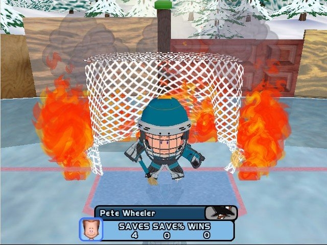 Скриншот из игры Backyard Hockey 2005 под номером 2