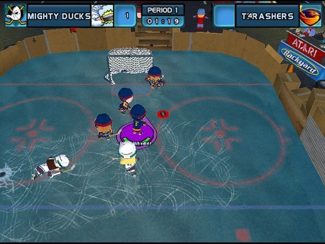 Скриншот из игры Backyard Hockey 2005 под номером 3