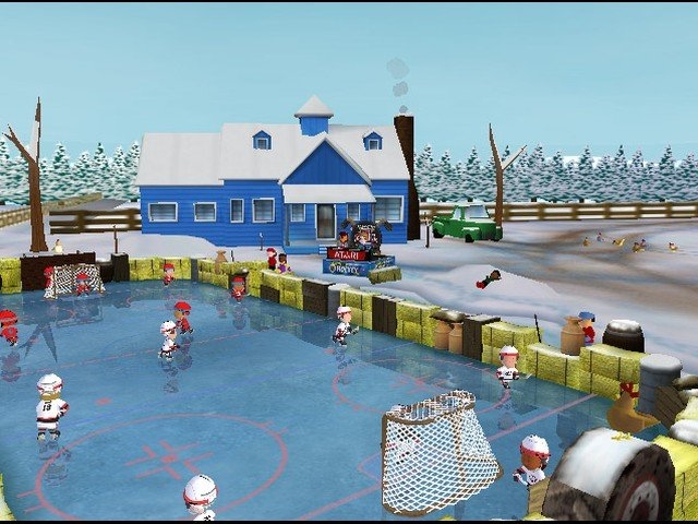 Скриншот из игры Backyard Hockey 2005 под номером 4