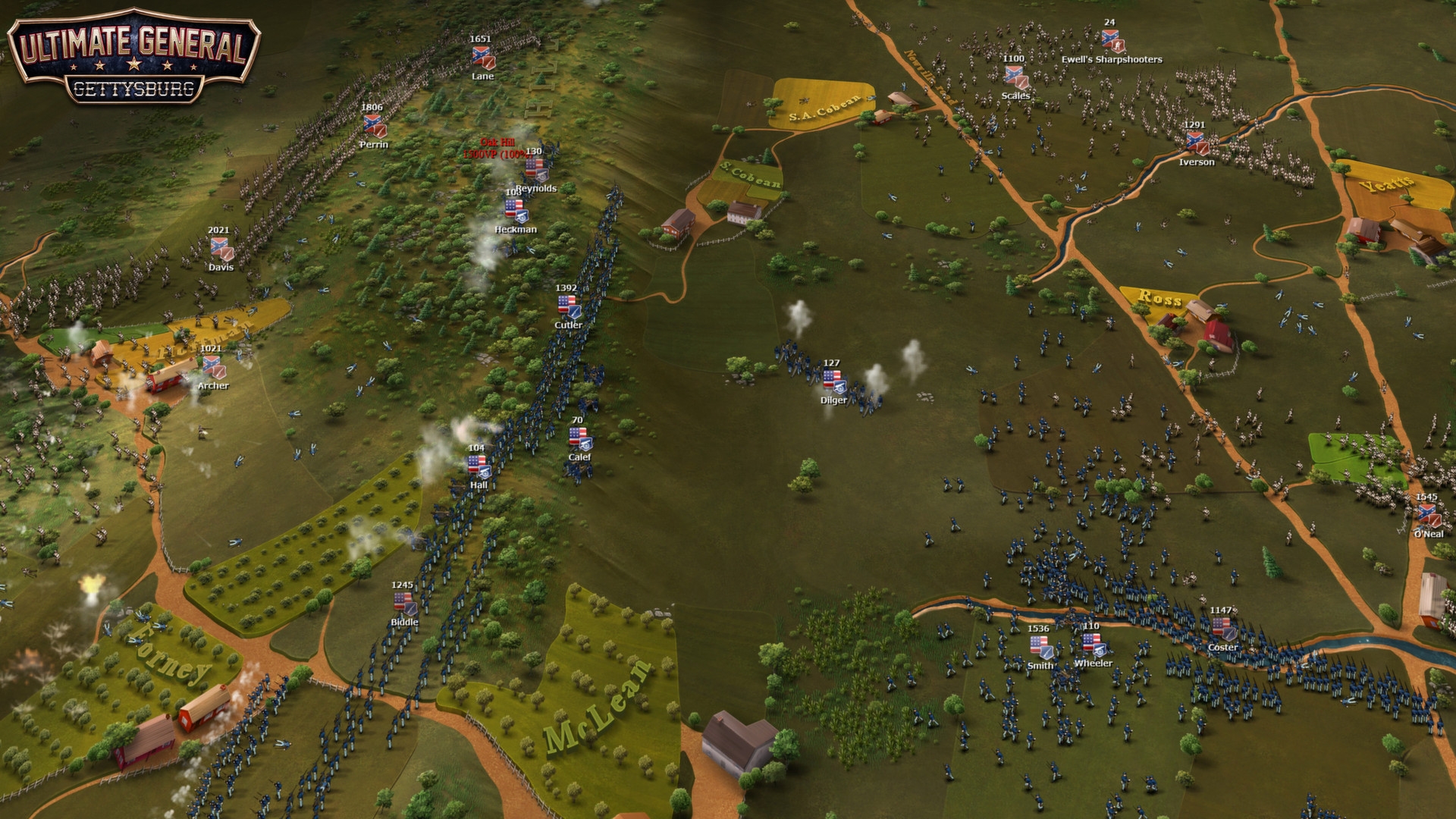 Скриншот из игры Ultimate General: Gettysburg под номером 17
