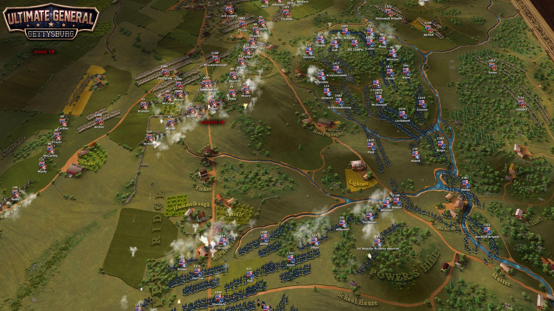 Скриншот из игры Ultimate General: Gettysburg под номером 18