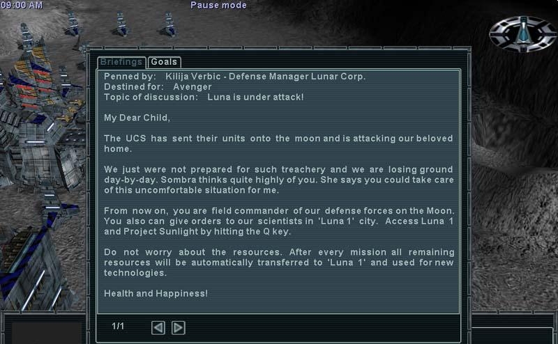 Скриншот из игры Earth 2150: Moon Project под номером 2
