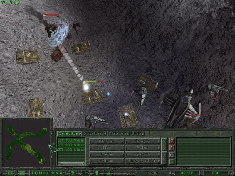 Скриншот из игры Earth 2150: Moon Project под номером 53