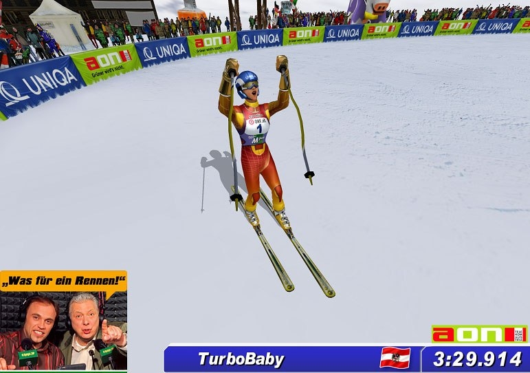 Скриншот из игры ORF-Ski Challenge 