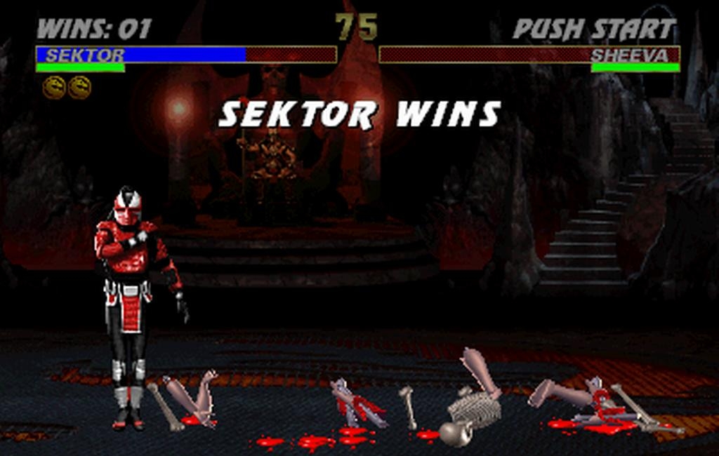 Скриншот из игры Ultimate Mortal Kombat 3 под номером 17