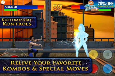 Скриншот из игры Ultimate Mortal Kombat 3 под номером 2
