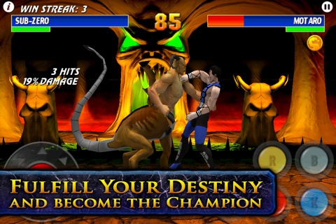 Скриншот из игры Ultimate Mortal Kombat 3 под номером 6