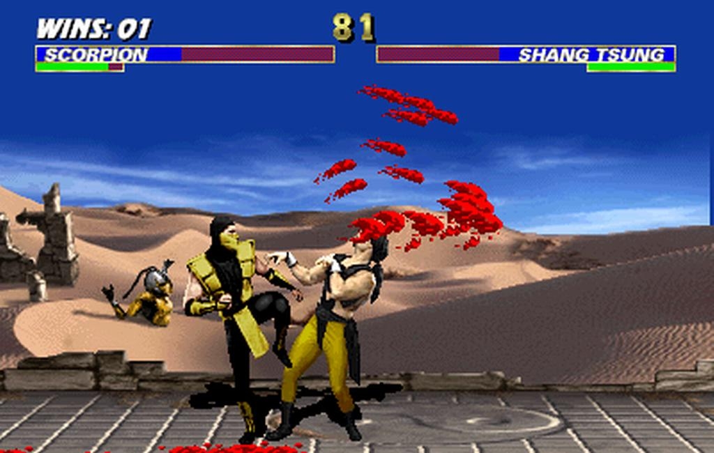 Скриншот из игры Ultimate Mortal Kombat 3 под номером 9