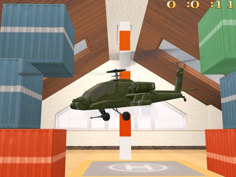 Скриншот из игры R and C Helicopter Indoor Flight Simulation под номером 2
