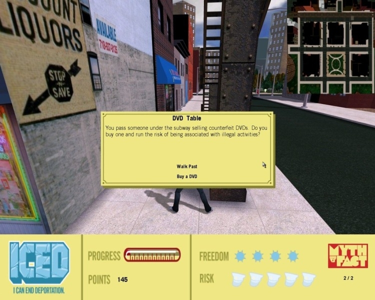 Скриншот из игры I Can End Deportation под номером 1