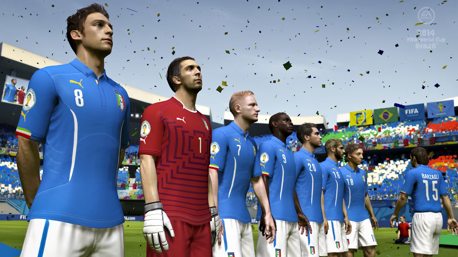 Скриншот из игры 2014 FIFA World Cup Brazil под номером 1