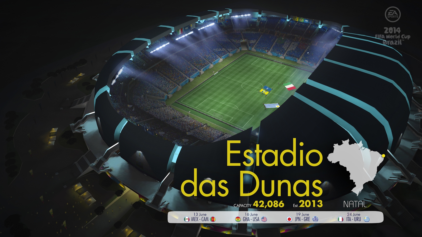Скриншот из игры 2014 FIFA World Cup Brazil под номером 2