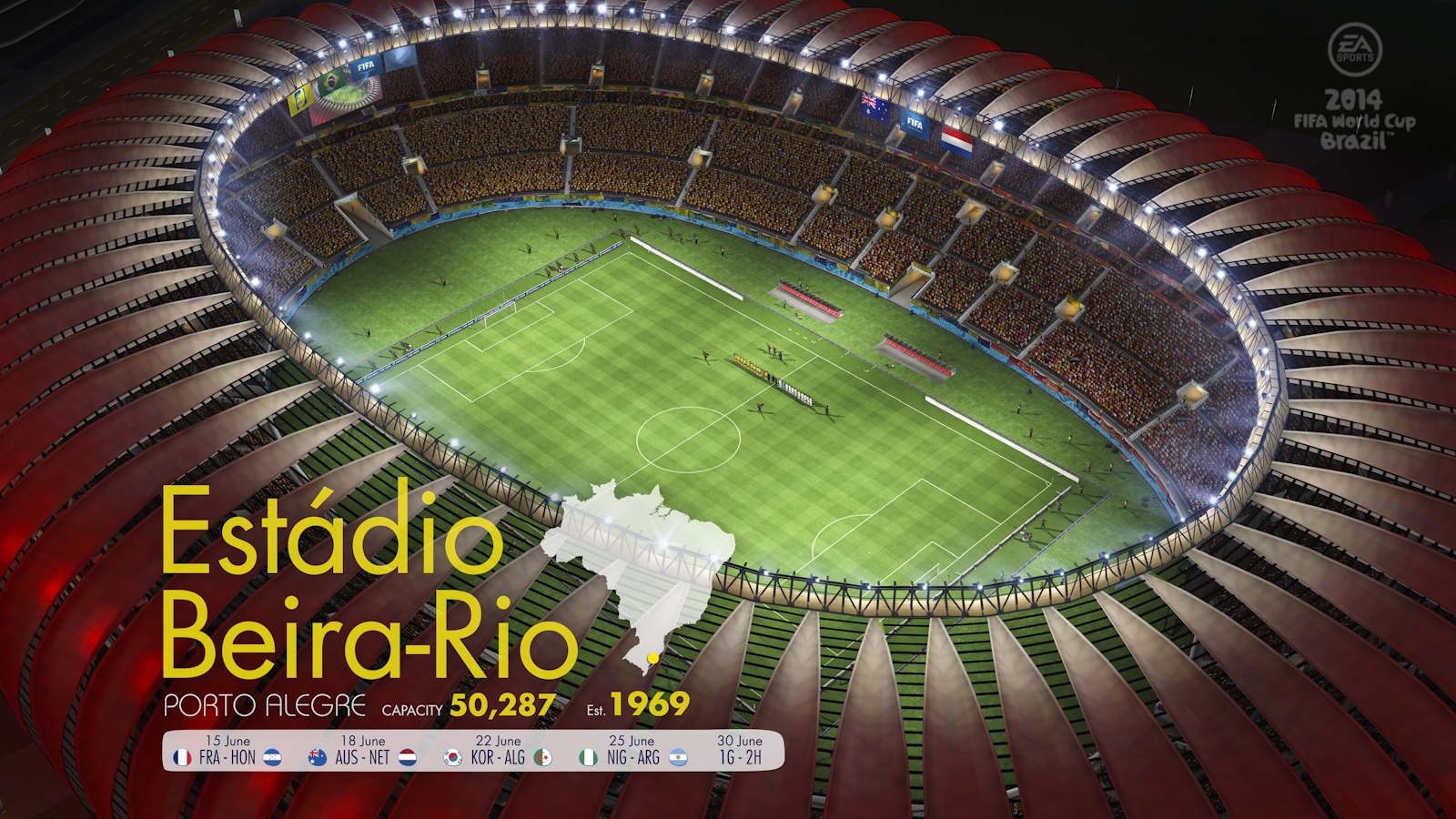 Скриншот из игры 2014 FIFA World Cup Brazil под номером 3