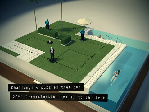 Скриншот из игры Hitman GO под номером 2