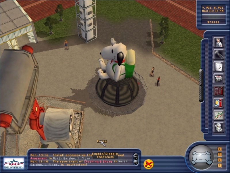 Скриншот из игры Mall of America Tycoon под номером 1