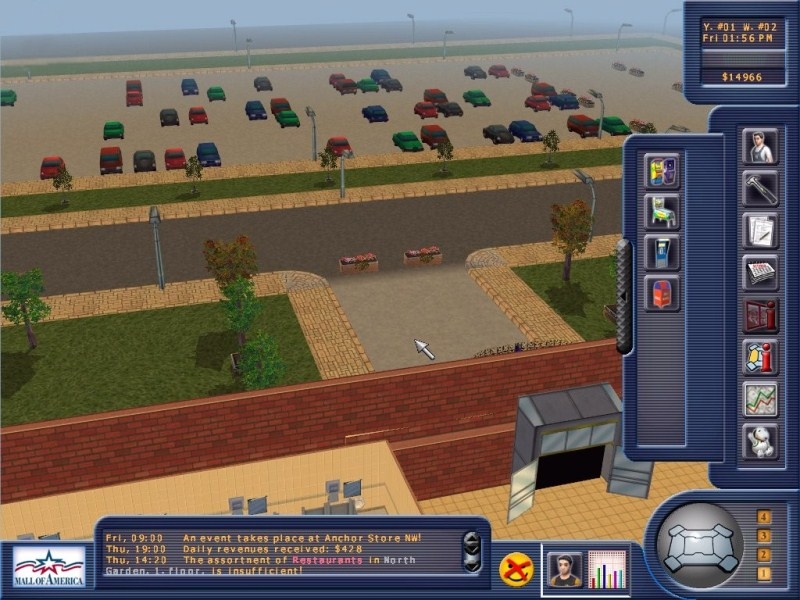 Скриншот из игры Mall of America Tycoon под номером 3