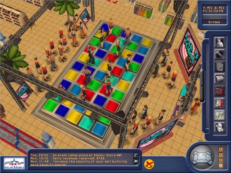 Скриншот из игры Mall of America Tycoon под номером 6