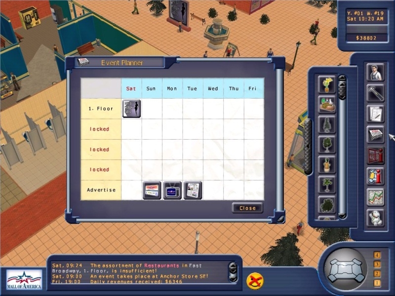 Скриншот из игры Mall of America Tycoon под номером 9