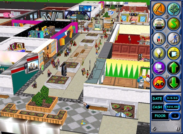 Скриншот из игры Mall Tycoon под номером 2