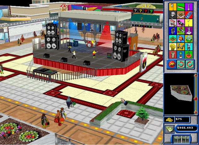 Скриншот из игры Mall Tycoon под номером 3