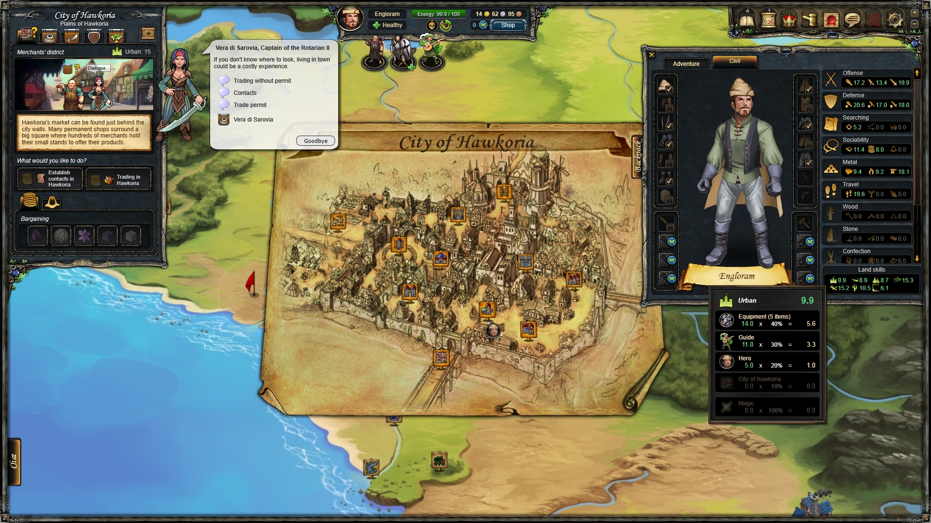 Скриншот из игры Therian Saga под номером 1