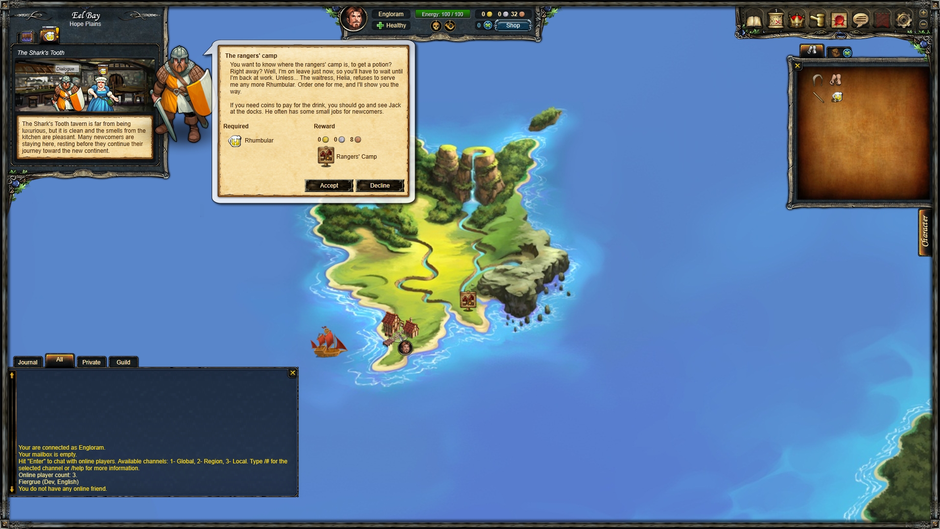 Скриншот из игры Therian Saga под номером 4