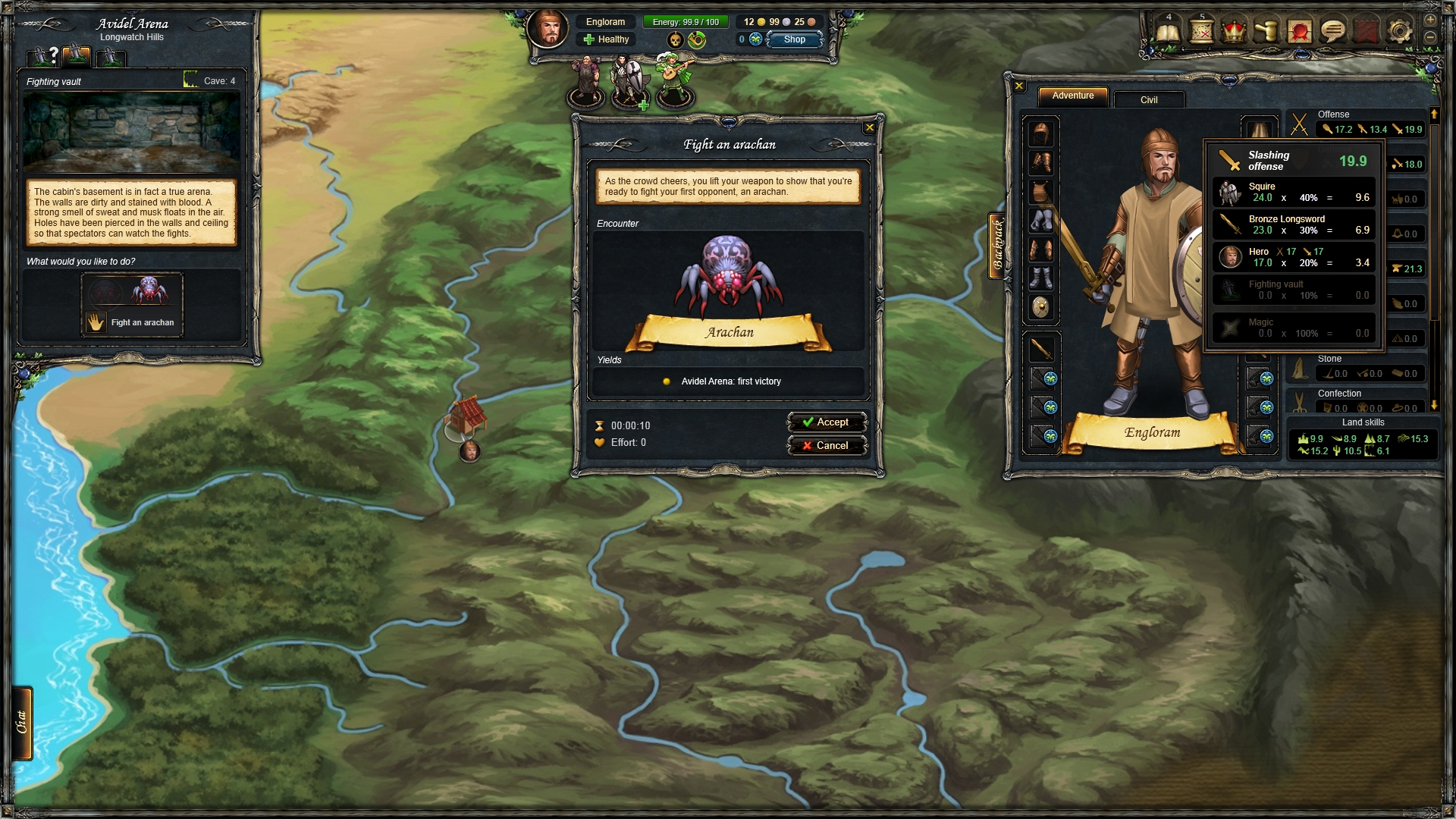 Скриншот из игры Therian Saga под номером 6