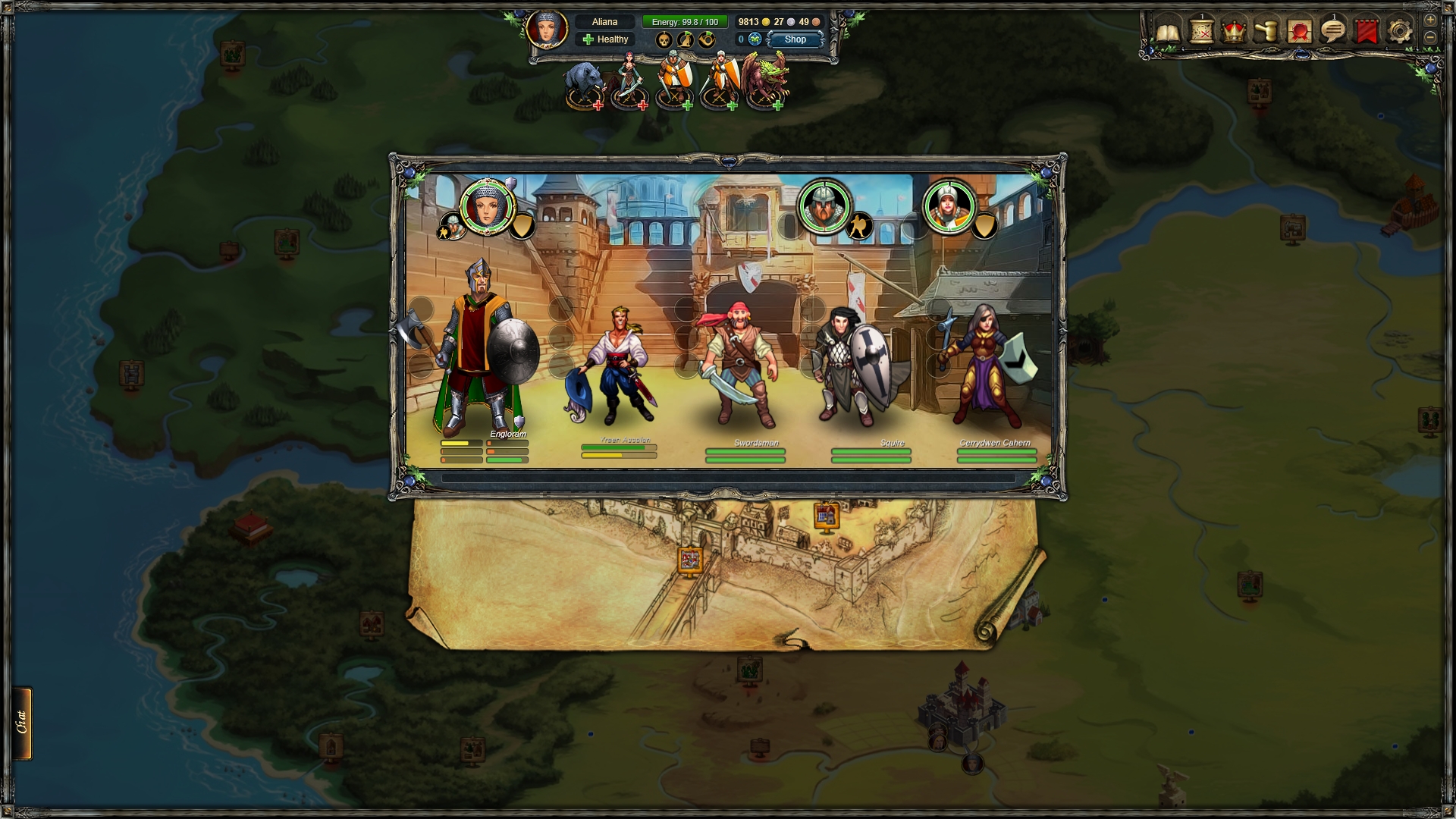 Скриншот из игры Therian Saga под номером 7