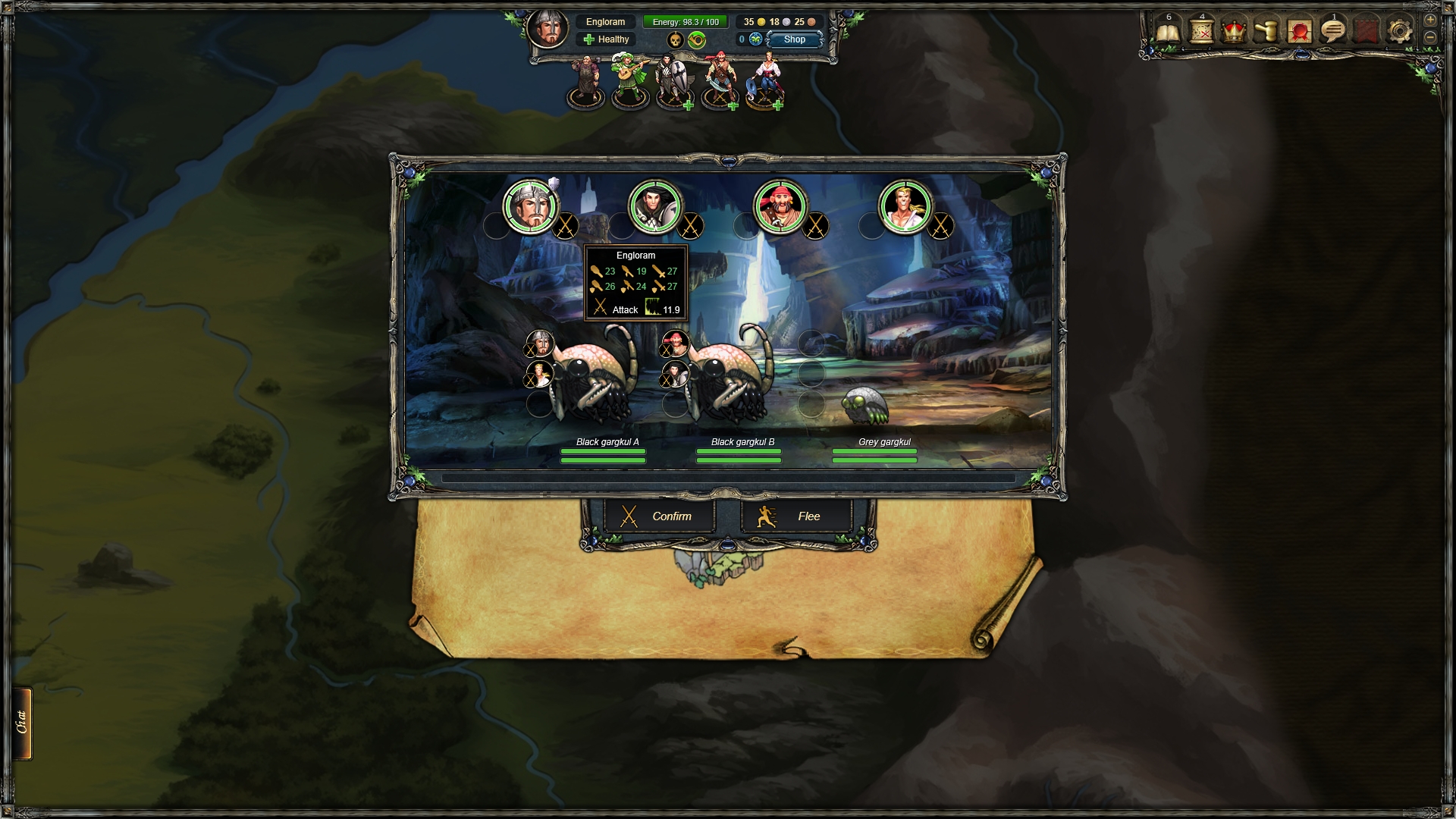 Скриншот из игры Therian Saga под номером 8