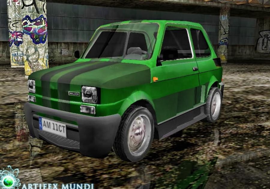 Скриншот из игры Maluch Racer 3 под номером 4